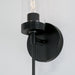 Capital Lighting AA1016MB One Light Wall Sconce, Matte Black (4)