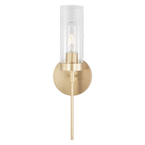 Capital Lighting AA1016SF One Light Wall Sconce, Soft Gold (2)