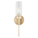 Capital Lighting AA1016SF One Light Wall Sconce, Soft Gold (2)