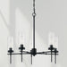 Capital Lighting AA1017MB Five Light Chandelier, Matte Black (3)