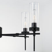 Capital Lighting AA1017MB Five Light Chandelier, Matte Black (4)