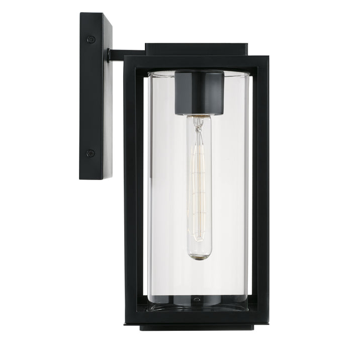 Capital Lighting AA1018MB One Light Outdoor Wall Lantern, Matte Black (3)