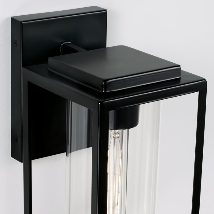 Capital Lighting AA1018MB One Light Outdoor Wall Lantern, Matte Black (5)