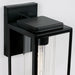 Capital Lighting AA1018MB One Light Outdoor Wall Lantern, Matte Black (5)