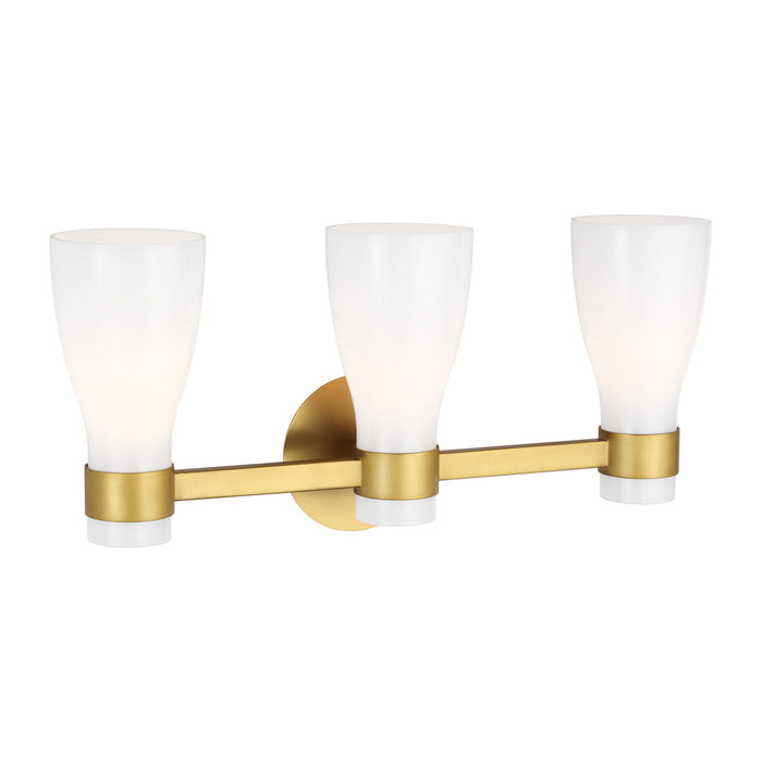 Visual Comfort Studio AEV1003BBSMG Moritz Three Light Vanity, Burnished Brass with Milk White Glass Alternate Image 2.jpg