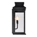 CWI Lighting 0418W7L-2 Milford Two Light Outdoor Wall Lantern, Black Alternate Image 2.jpg