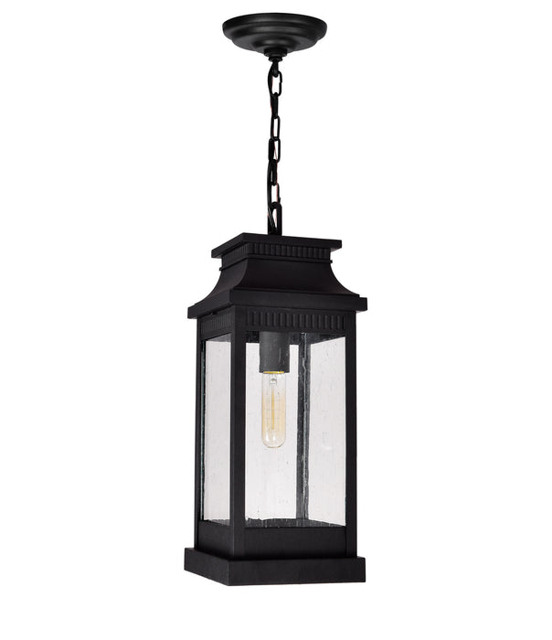 CWI Lighting 0418P7L-1 Milford One Light Outdoor Pendant, Black Alternate Image 4.jpg