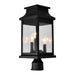 CWI Lighting 0418PT7S-3 Milford Three Light Outdoor Lantern Head Black Alt 1.jpg