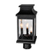 CWI Lighting 0418PT7S-3 Milford Three Light Outdoor Lantern Head Black Alt 4.jpg