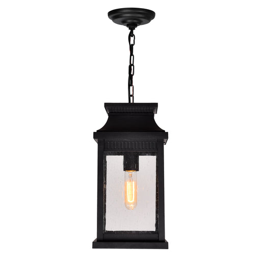 CWI Lighting 0418P7S-1 Milford One Light Outdoor Pendant Black Alt 1.jpg