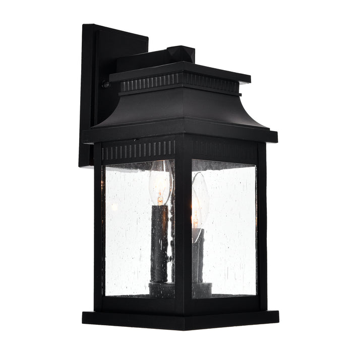 CWI Lighting 0418W7S-3 Milford Three Light Outdoor Wall Lantern Black Alt 2.jpg