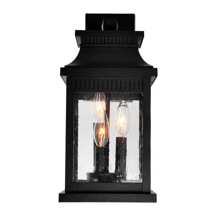 CWI Lighting 0418W7S-3 Milford Three Light Outdoor Wall Lantern Black Alt 3.jpg