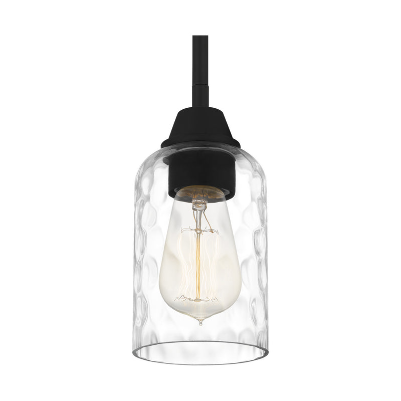 Quoizel ACA1504MBK Acacia One Light Mini Pendant, Matte Black Alternate Image 4.jpg