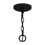 Quoizel ACA5020MBK Acacia Three Light Chandelier, Matte Black Alternate Image.jpg