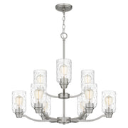 Quoizel ACA5029BN Acacia Nine Light Chandelier, Brushed Nickel Alternate Image 2.jpg
