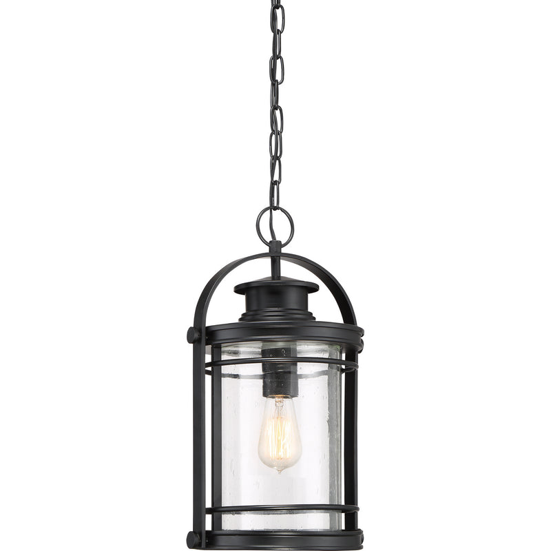 Quoizel BKR1510K Booker One Light Mini Pendant, Mystic Black Alternate Image 3.jpg