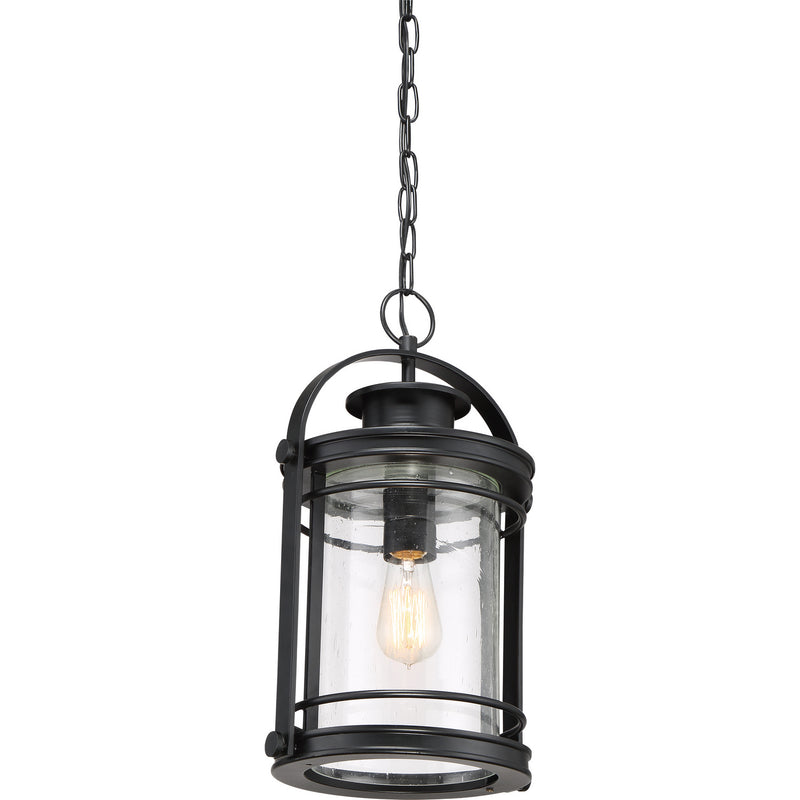 Quoizel BKR1510K Booker One Light Mini Pendant, Mystic Black Alternate Image 4.jpg