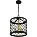 Quoizel CAI2814EK Calais Four Light Pendant, Earth Black Alternate Image 3.jpg