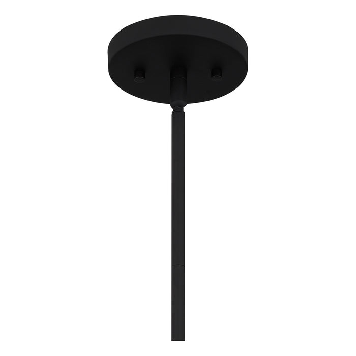 Quoizel COX1504MBK Cox One Light Mini Pendant, Matte Black Alternate Image.jpg