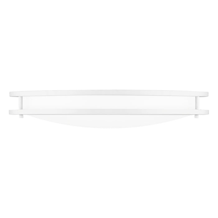 Quoizel EUC1624W Euclid LED Flush Mount, White Lustre Alternate Image 2.jpg