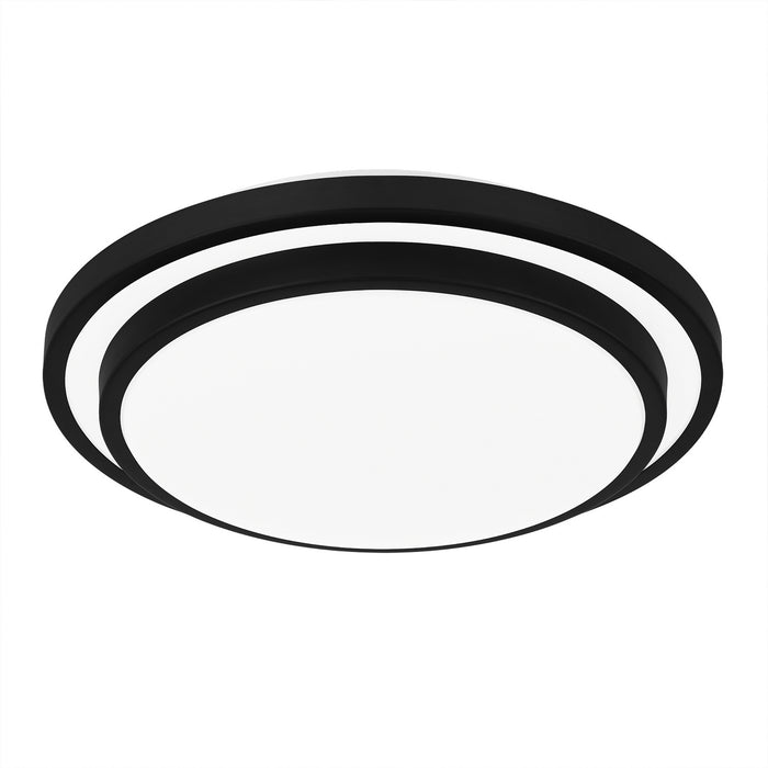 Quoizel IVG1614MBK Irving LED Flush Mount, Matte Black Alternate Image 3.jpg