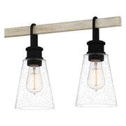 Quoizel KGB142EK Kingsbridge Five Light Linear Chandelier, Earth Black Alternate Image 4.jpg