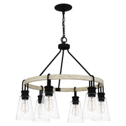 Quoizel KGB5029EK Kingsbridge Six Light Chandelier, Earth Black Alternate Image.jpg