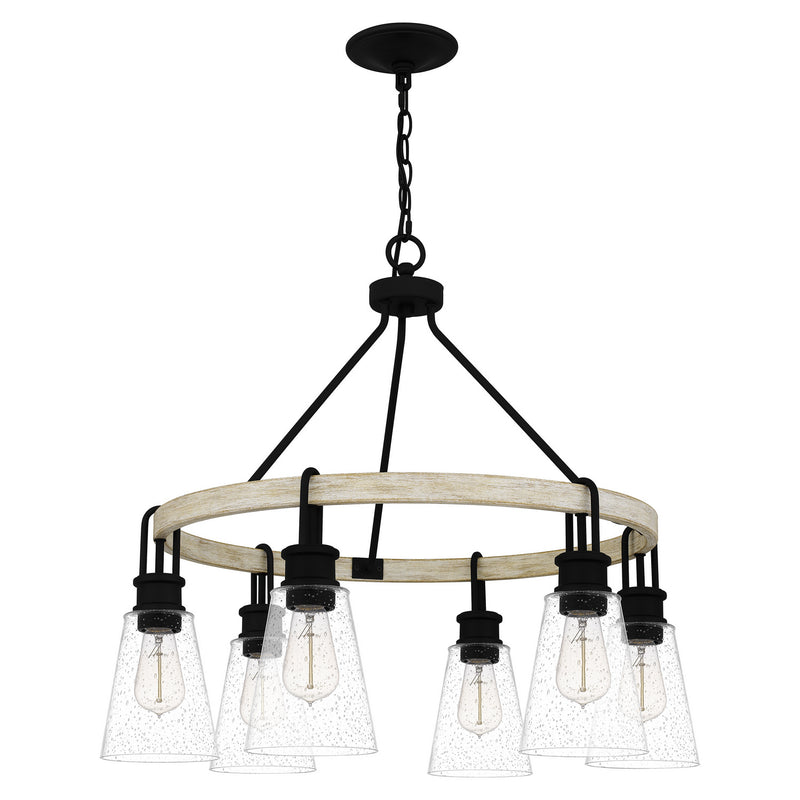 Quoizel KGB5029EK Kingsbridge Six Light Chandelier, Earth Black Alternate Image.jpg