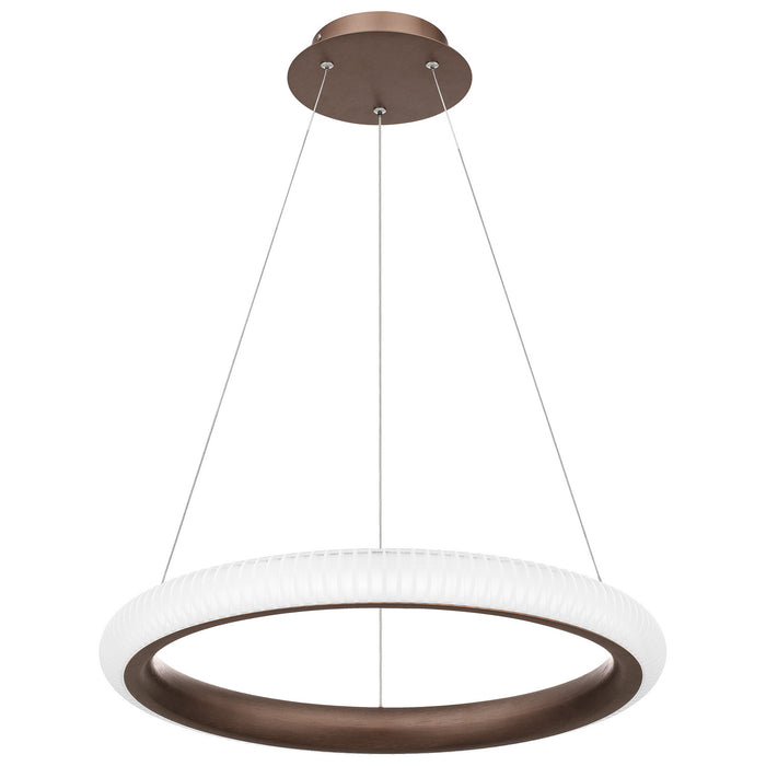 Quoizel PCOD2821BRZ Odessa LED Pendant, Brushed Bronze Alternate Image 3.jpg