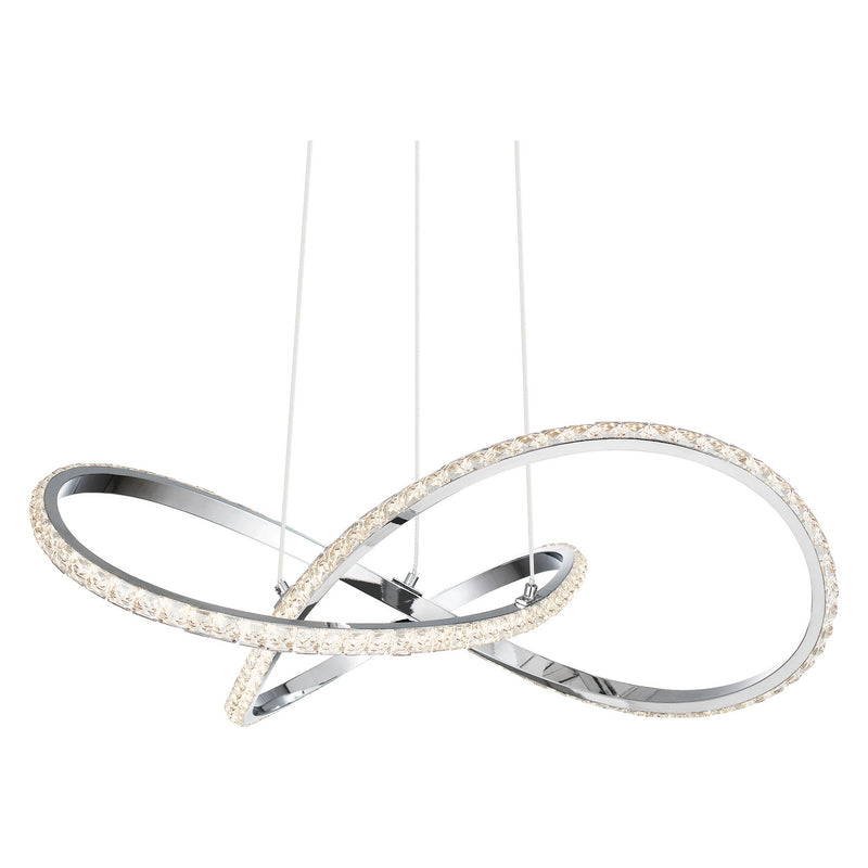 Quoizel PCRUM2818C Rumi LED Pendant, Polished Chrome Alternate Image 4.jpg