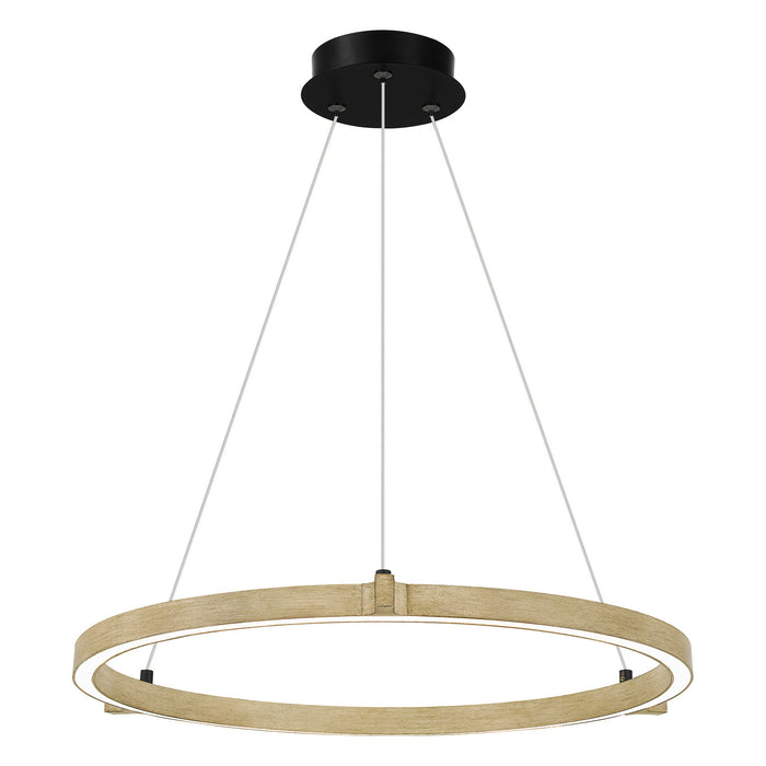 Quoizel PCSMA2827WA Soma LED Pendant, Whitewashed Walnut Alternate Image 2.jpg