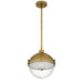 Quoizel PIN1512WS Perrine One Light Mini Pendant, Weathered Brass Alternate Image 3.jpg