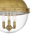 Quoizel PIN1716WS Perrine Three Light Semi Flush Mount, Weathered Brass Alternate Image 4.jpg