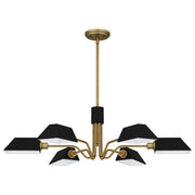 Quoizel QCH5350AB Sienna Six Light Chandelier, Aged Brass Alternate Image.jpg
