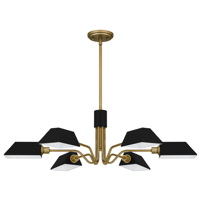 Quoizel QCH5350AB Sienna Six Light Chandelier, Aged Brass Alternate Image.jpg