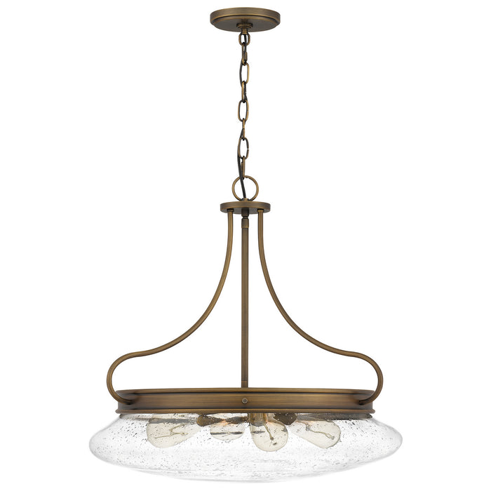 Quoizel QOP5222FR Tucker Four Light Pendant, French Bronze Alternate Image.jpg