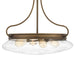 Quoizel QOP5222FR Tucker Four Light Pendant, French Bronze Alternate Image 4.jpg