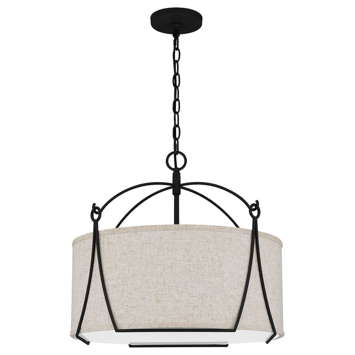 Quoizel QOP5355EK Adeline Four Light Pendant, Earth Black Alternate Image.jpg