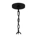 Quoizel QP5339MBK Tansy Four Light Pendant, Matte Black Alternate Image.jpg