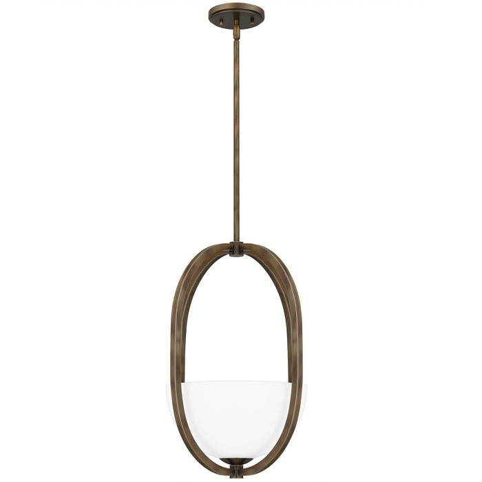 Quoizel QP5341SU Calluna One Light Pendant, Statuary Bronze Alternate Image 2.jpg