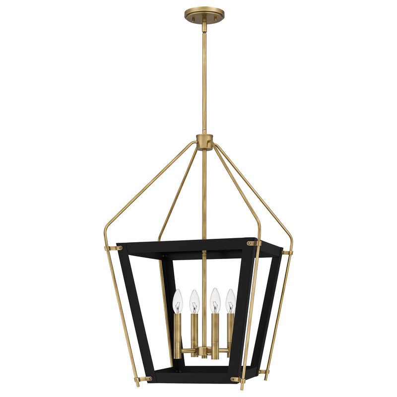 Quoizel QP5348EK Abbeville Four Light Pendant, Earth Black Alternate Image.jpg