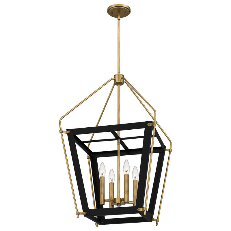 Quoizel QP5348EK Abbeville Four Light Pendant, Earth Black Alternate Image 3.jpg