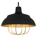 Quoizel QP5357MBK Darmody One Light Pendant, Matte Black Alternate Image 4.jpg