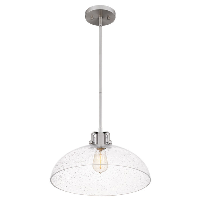 Quoizel QP5360BN Iona One Light Pendant, Brushed Nickel Alternate Image 2.jpg