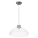 Quoizel QP5360BN Iona One Light Pendant, Brushed Nickel Alternate Image 2.jpg