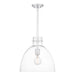 Quoizel QP5363C Atelier One Light Pendant, Polished Chrome Alternate Image 2.jpg