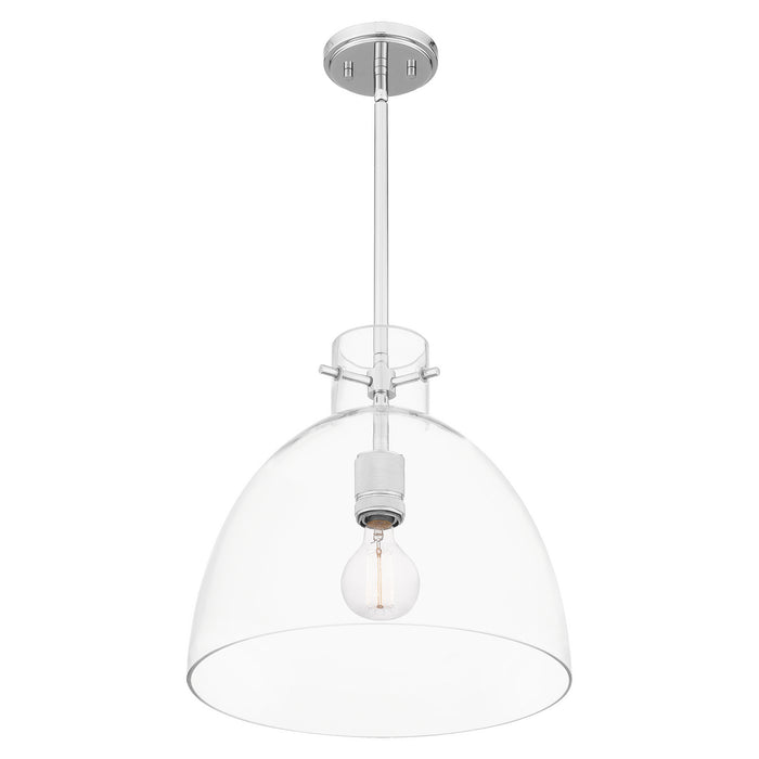 Quoizel QP5363C Atelier One Light Pendant, Polished Chrome Alternate Image 3.jpg