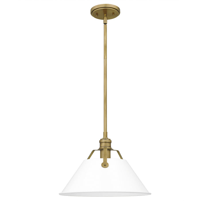 Quoizel QPP5343WS Jessup One Light Mini Pendant, Weathered Brass Alternate Image.jpg