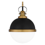 Quoizel QPP5352MBK Sullivan One Light Mini Pendant, Matte Black Alternate Image 4.jpg