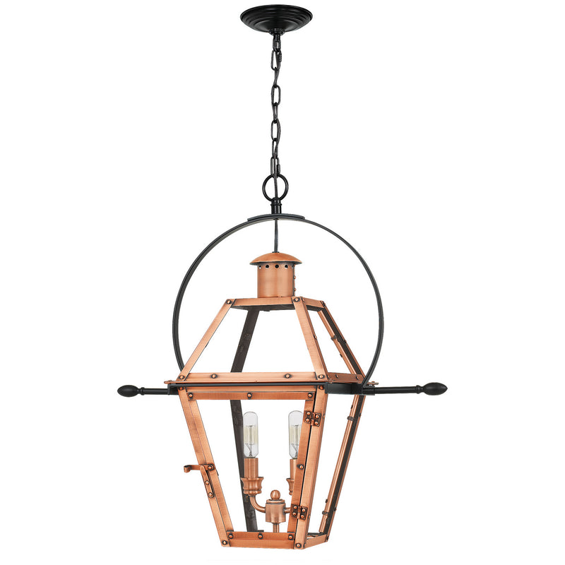 Quoizel RO2811AC Rue De Royal Two Light Pendant, Aged Copper Alternate Image.jpg